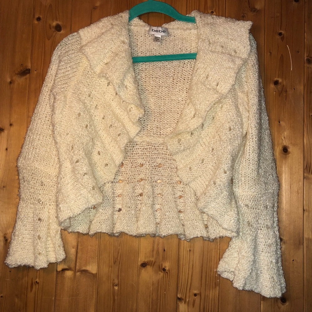 Bebe crop sweater